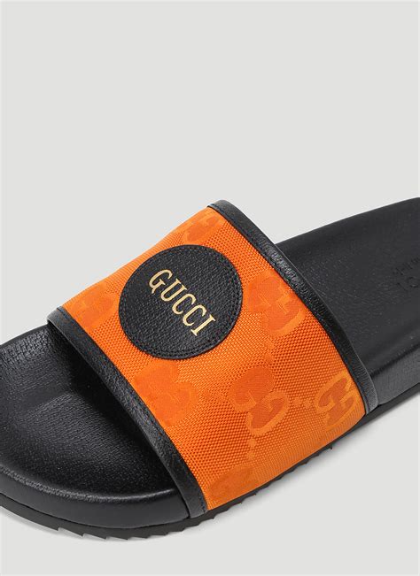 men's orange gucci shoes|orange gucci slides.